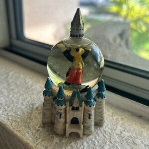 Mickey Mouse Mini Snow Globe Cinderella's Castle